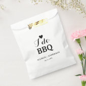 Moderne Kalligraphie i do Grillen Brautparty Geschenktütchen (Versiegelt)