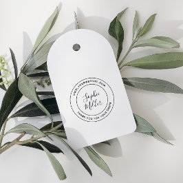 Moderne Kalligraphie Ihren Firmennamen hinzufügen Permastempel