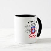 Moderne Kalligraphie Im Flugzeug Ehefrau Tasse (VorderseiteRechts)