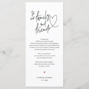 Moderne Kalligraphie Platz Einstellung Danke Karte