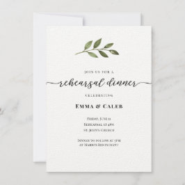 Moderne Kalligraphie Probe Einladung