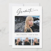 Moderne Kalligraphie-Schreibmaschine Graduate 4 Fo Ankündigung (Vorderseite)