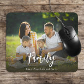 Moderne Kalligraphie-Schrift Personalisiert Mousepad