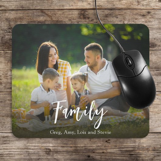 Moderne Kalligraphie-Schrift Personalisiert Mousepad
