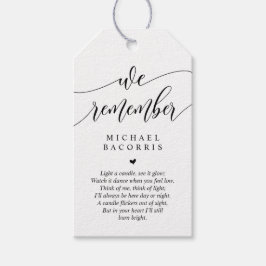 Moderne Kalligraphie, Schwarzer Schriftart, Beerdi Geschenkanhänger