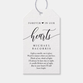 Moderne Kalligraphie, Schwarzer Schriftart, Begräb Geschenkanhänger