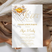 Moderne Kalligraphie Script Abschluss Sie tat es Einladung