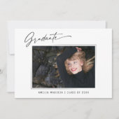 Moderne Kalligraphie Skript 3 Foto Grad 2 Seite Ankündigung (Vorderseite)