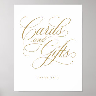 Moderne Kalligraphie zeitlose Karten und Geschenke Poster