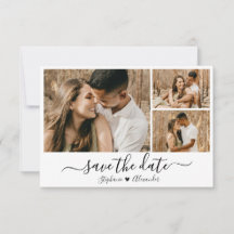 Moderne Kalligraphiefotografie Save the Date