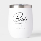Moderne kalligraphische Bride Black ID1025 (Vorderseite)