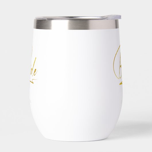 Moderne kalligraphische Bride Gold-ID1025 (Links)