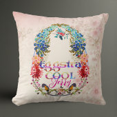 Moderne kalligraphische Egg-stra Cool Ostern Extra Kissen