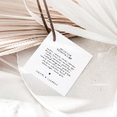 Moderne kalligraphische Hochzeit Danke Ihnen für d