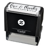 Moderne kalligraphische Hochzeitsstimmung - Liebe Permastempel (Produkt)