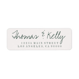 Moderne kalligraphische Hochzeitstempel