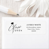 Moderne kalligraphische Klasse der Abschluss-Adres (Insitu)