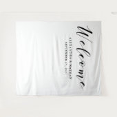 Moderne kalligraphische Rahmenbedingungen | Foto B Wandteppich (Vorderseite (Horizontal))