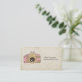 Moderne Kamera-Entwurfs-Fotograf-Visitenkarten Visitenkarte (Stehend Vorderseite)