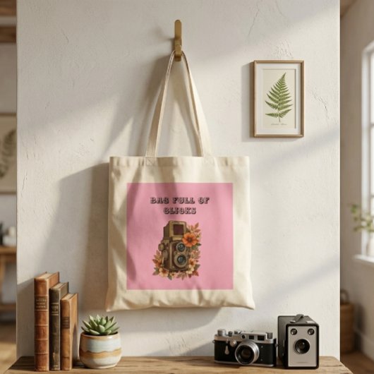 Moderne Kamera Schlichter Minimalistischer Stil Tä Tragetasche