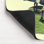 Moderne Kampfhähne Mousepad (Ecke)