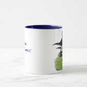 Moderne Kampfhähne Tasse (Zentrum)