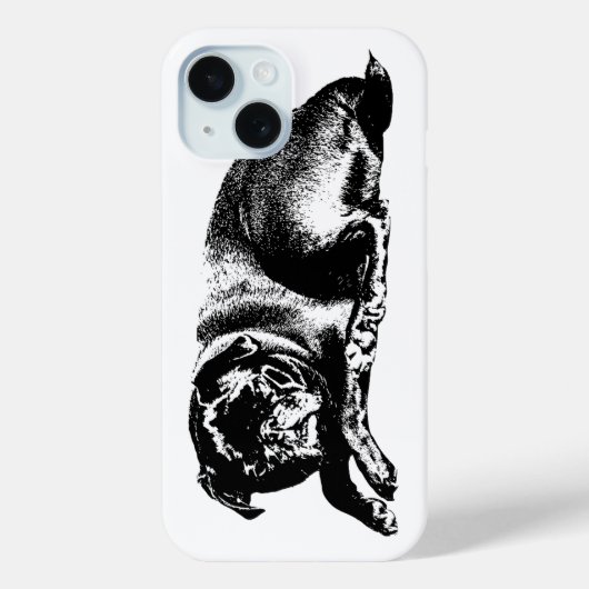 Moderne Kante, Süße Wache Case-Mate iPhone Hülle (Rückseite)