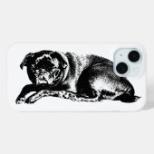 Moderne Kante, Süße Wache Case-Mate iPhone Hülle (Rückseite (Horizontal))
