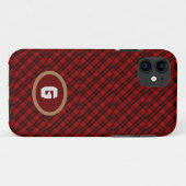 Moderne Karierte Anpassung Case-Mate iPhone Hülle (Rückseite (Horizontal))