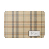 Moderne Karierte Badewanne Badematte (Vorderseite)