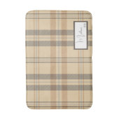 Moderne Karierte Badewanne Badematte (Vorderseite Vertikal)