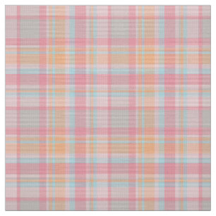 Moderne karierte britische Tartans niedliche rosa Stoff