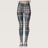 Moderne Karierte Harmonie Leggings (Vorderseite)