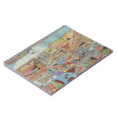 Moderne Karte von New York I Notizblock (Linke Seite)