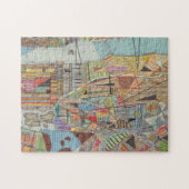 Moderne Karte von New York I Puzzle (Horizontal)