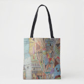 Moderne Karte von New York I Tasche (Vorderseite)