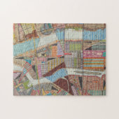 Moderne Karte von New York II Puzzle (Horizontal)