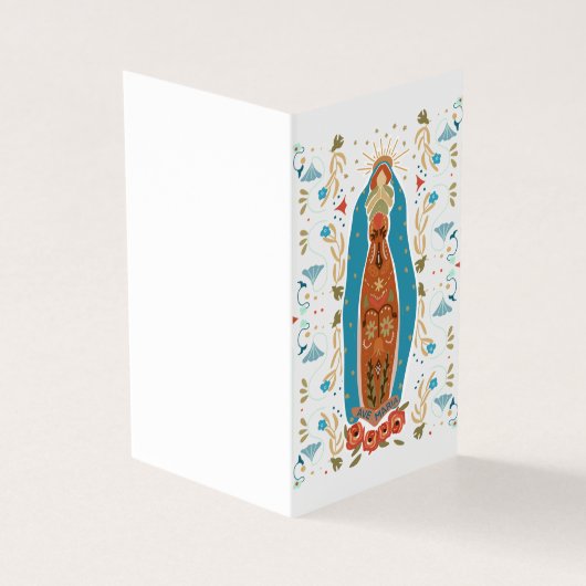 Moderne katholische Beerdigungskarte (Vorderseite)