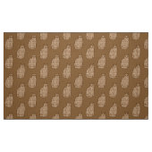Moderne Katze, Beige und hellbraun aus dem Mittela Stoff (Fat Quarter (45,7 x 55,9 cm))