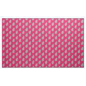 Moderne Katze, grau / grau und rosa, Mitte des Jah Stoff (Yard (91,4 cm))