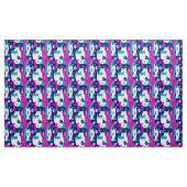 Moderne Katzen aus der Mitte des Jahrhunderts auf Stoff (Yard (91,4 cm))