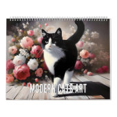 Moderne Katzen in der Kunst Kalender (Titelbild)