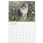 Moderne Katzen in der Kunst Kalender (Mär 2027)