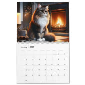 Moderne Katzen in der Kunst Kalender (Jan 2027)
