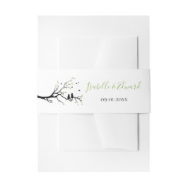 Moderne Katzen in der Liebe Schwarze Silhouette He Einladungsbanderole