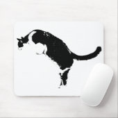 Moderne Katzen-Mauspad Mousepad (Mit Mouse)