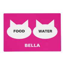 Moderne Katzen-Silhouette-personalisiertes