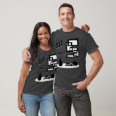 Moderne Katzen und Atomkunst des Mittelalters T-Shirt (Unisex)