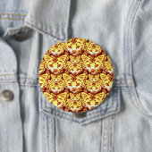 Moderne Katzenkunst Button (Beispiel)