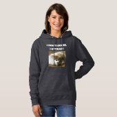 Moderne Katzenmutter Dunkelgrau Individualisierte Hoodie (Vorne ganz)